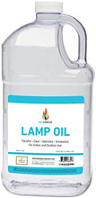Load image into Gallery viewer, Liquid Paraffin Lamp Oil - 1 Gallon - Smokeless, Odorless, Ultra Clean Burning Fuel for Indoor and Outdoor Use