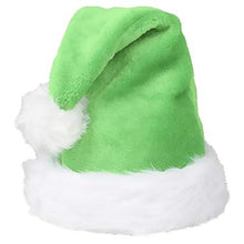 Load image into Gallery viewer, Christmas Santa Hat, Soft Plush, Xmas Hat for Unisex Adults, New Year Festive Party