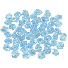 Load image into Gallery viewer, The Dreidel Company Fake Acrylic Diamonds, Crushed Ice Rocks, Plastic Ice Cubes, Rock Diamond Crystals, Gems for Party Decoration, Vase Fillers, Photography Props
