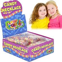 Load image into Gallery viewer, Stretchable Candy Necklace, Multicolor Fruit-Flavored Chewables for Party Favors