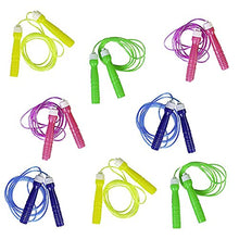 Load image into Gallery viewer, The Dreidel Company Neon Jump Rope for Kids, Indoor & Outdoor Skipping Activity, Party Favor, 84"