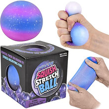 Load image into Gallery viewer, The Dreidel Company Squishy and Stretch Galaxy Ball Sensory Gag Toys for Autism Stress Relief Toy, Party Favors, 2.5" Inch