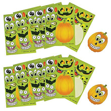 Load image into Gallery viewer, Halloween Pumpkin Decorating Face Stickers Make Jack-O-Lantern Sticker Face, Great for Arts and Crafts, Party Favors