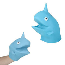 Load image into Gallery viewer, Rubber Hand Puppet, Soft and Stretchy Animal Hand Puppet, Fits All Hand Sizes, for Girls and Boys, Party Favors, 4&quot;
