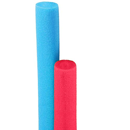 Deluxe Floating Pool Noodles Foam Tube, Super Thick Noodles for Floating in The Swimming Pool, Assorted Colors, 52 Inches Long