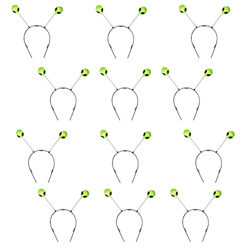 GLOW ALIEN BOPPERS, GLOW-IN-THE-DARK HALLOWEEN PARTY FAVOR FOR KIDS AND ADULTS, 10