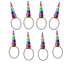 Load image into Gallery viewer, Unicorn Horn Headband, Unicorn Design, Costume Accessory, Party Favor

