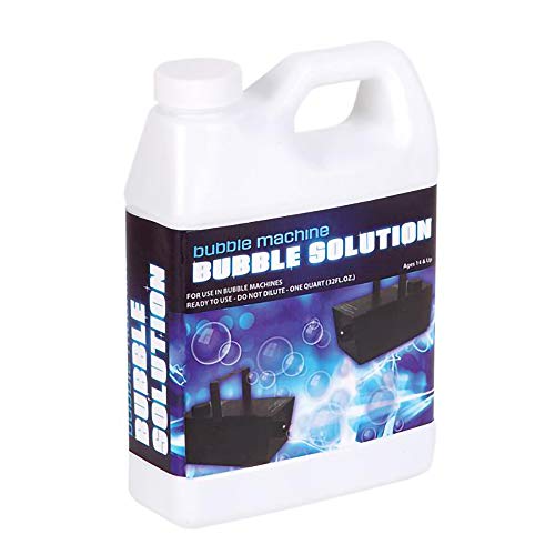 Ready Bubble Solution Refill for Bubbles Toys, Up to 2.5 Gallon, Non-Toxic Large 32oz Ready Liquid for Bubble Machine, Bubble Guns, Wands, Bubble Lawn Mower