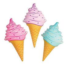 Load image into Gallery viewer, The Dreidel Company Ice Cream Cones Inflate Assortment 36&quot;
