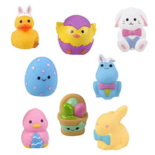 Load image into Gallery viewer, Assortment Easter Character Rubber Duck Toy Duckies for Kids, Bath Birthday Gifts Baby Showers Classroom Incentives, Summer Beach and Pool Activity, 2&quot;
