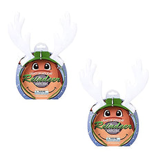 Load image into Gallery viewer, The Dreidel Company Light-Up Holiday Reindeer Antlers, Costume Accessory, Party Favor for Kids and Adults, 10"
