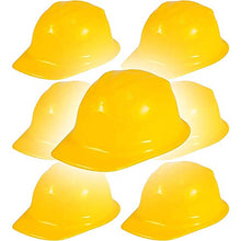 Load image into Gallery viewer, Yellow Construction Worker Hat Helmet, Child Size Party and Classroom Supplies
