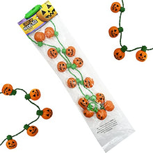 Load image into Gallery viewer, The Dreidel Company Halloween Light-Up Colorful Necklace, Costume Accessory, Party Favor, 25"
