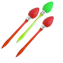 Load image into Gallery viewer, The Dreidel Company Light-UP Christmas Bulb Pen, Christmas Party Favor Accessory for Kids and Adults, 8.5"
