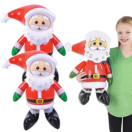 The Dreidel Company Christmas Santa Claus Inflate, 24