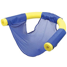 Load image into Gallery viewer, The Dreidel Company Pool Noodle Floating Mesh Chair for Floating Pool Noodle, Only Swimming Net Lounge Chair Seat, Great for Water Relaxation
