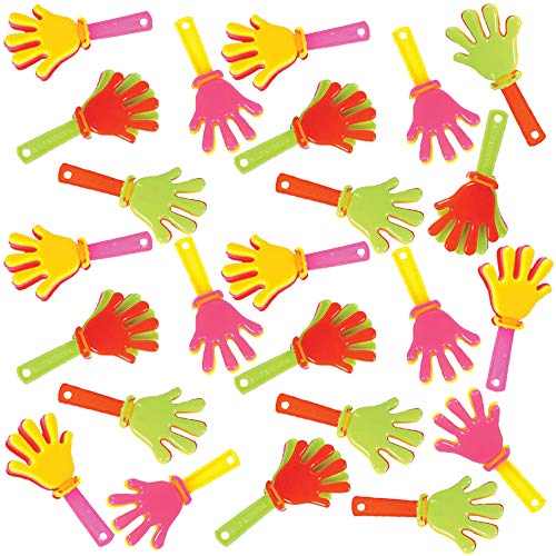 The Dreidel Company Multi Color Hand Clappers, Groggers 3