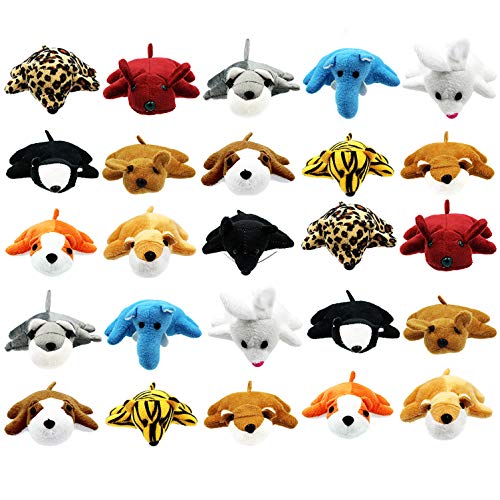 Plush Safari Zoo Animals Bean Bag, Plush Toys, 3