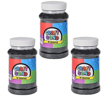Load image into Gallery viewer, The Dreidel Company Craft Sand Art for Kids, Sand Play DIY Drawing, Messy Play, Sensory, Sand Decorations, 22 Oz, Red (3-Pack)
