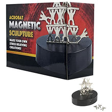 Load image into Gallery viewer, The Dreidel Company Magnetic Sculpture Building Blocks, Create Your Own Masterpiece, Development and Stress Relief, 3.5&quot; Inch
