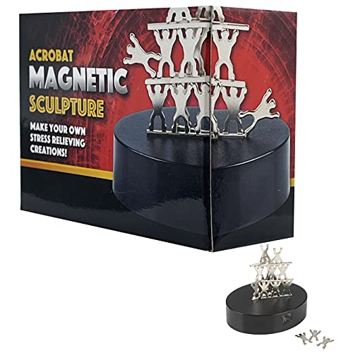 The Dreidel Company Magnetic Sculpture Building Blocks, Create Your Own Masterpiece, Development and Stress Relief, 3.5