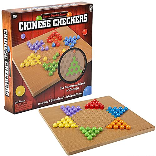 Classic Wooden Board Games, Great for Prizes, 10