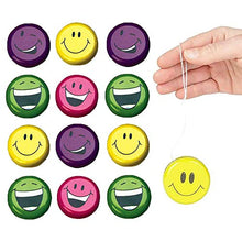 Load image into Gallery viewer, The Dreidel Company Smile Spinning Yo-Yo Gyro Wheel, Yo-Yo Twister Spinning, 2" Assorted Colors

