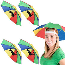 Load image into Gallery viewer, Umbrella Hats, Sun Hats, One-Size Fits All, Dress-up Fun Play, Costume Accessory, Gag Toys, 20&quot;
