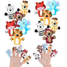 Load image into Gallery viewer, The Dreidel Company Zoo Animal Finger Puppet, Fun Party Favors
