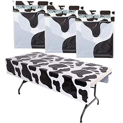 The Dreidel Company Cow Spots Table Cloth 54