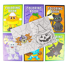 Load image into Gallery viewer, The Dreidel Company Halloween Coloring Books Party Favors for Kids, Hallowmas Trick or Treat Goodie Bag Stuffer Fillers Fun Activity Decorations Supplies
